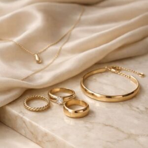 Timeless Gold Essential Jewelry Set