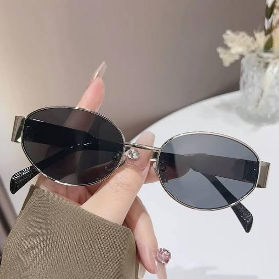 Midnight Edge Oval Sunglasses - Image 4